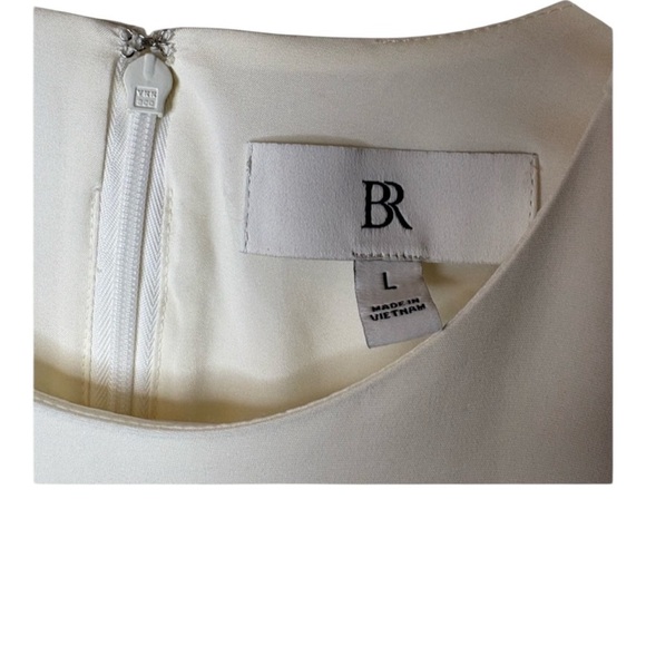 BANANA REPUBLIC Cream Sleeveless Dress - Picture 6 of 8